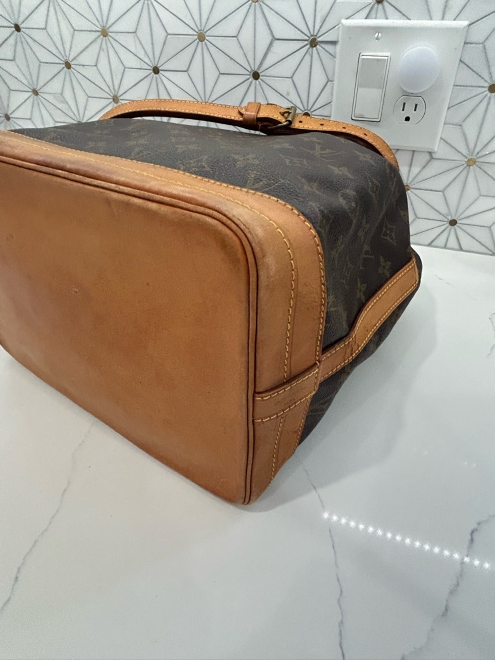 Louis Vuitton Brown Monogram Canvas GM Noe shoulder bag - Picture 14 of 16